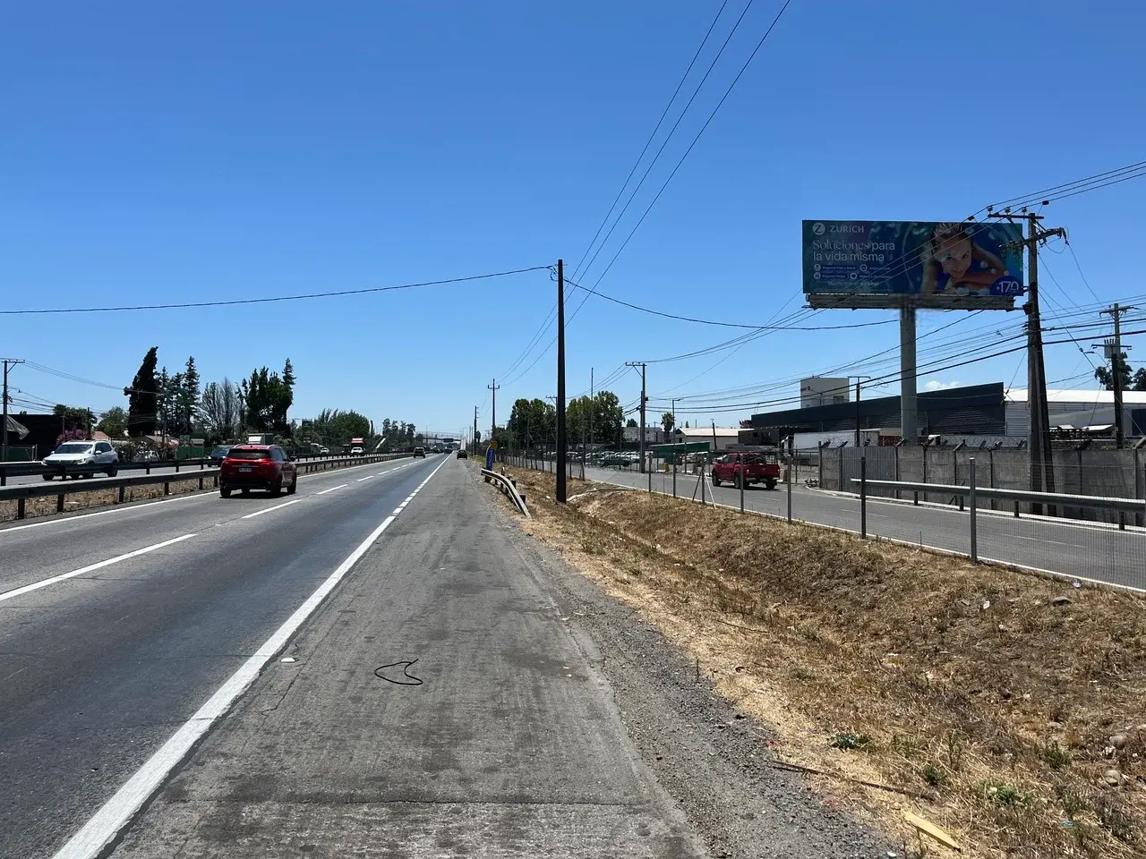 Acceso a Buin desde Paine Km. 38.90