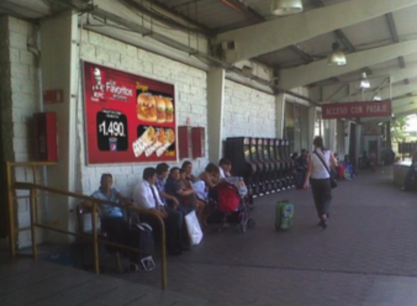 Foto de Caja de Luz Andenes - Estación Central