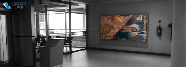 Foto de  Caja de Luz, Llegadas - Aeropuerto Iquique  