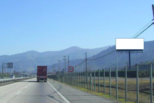 Foto de Santiago hacia Viña, sector Lolenco hacia Curacaví