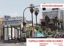 Cupula Vidrio- Estación Miramar hacia Alvarez 