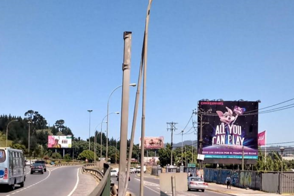 Foto de Autopista Concepción - Talcahuano, Rotonda el Trebol (N-S)
