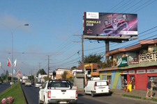 Av. Ortega hacia Centro de Temuco