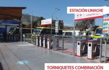 Torniquetes Combinacion - Estación Limache