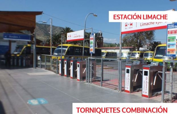 Foto de Torniquetes Combinacion - Estación Limache