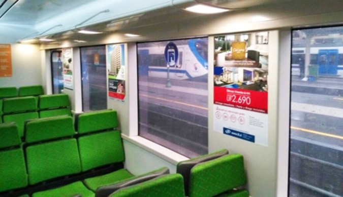 Foto de Interior metro tren - Rancagua
