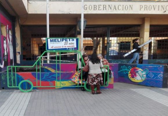 Foto de Bicicletero en  Plaza de Armas - Melipilla