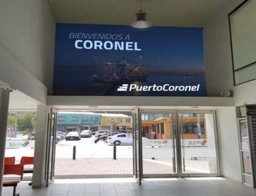 Foto de Muro en Estación Intermodal Coronel - Biotren Concepción