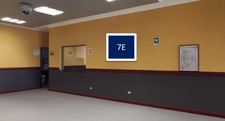 Letrero, retro-iluminado, cara simple / Sector Control PDI - Aeropuerto Arica