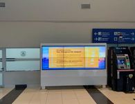 Publicidad - Pantallas BIDS / Sector Llegada Internacional - Aeropuerto Calama