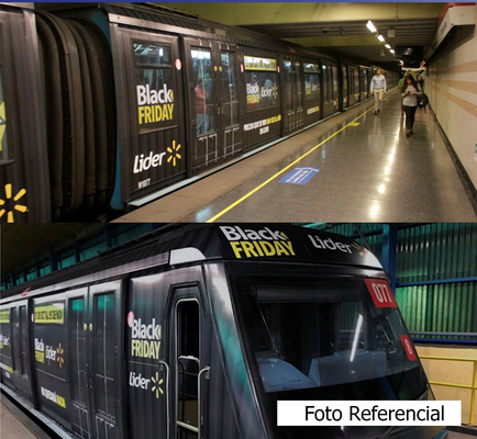 E: Extrerior Tren NS-93 / L1 San Pablo - Los Domínicos (8) (BOA) | Metro -  Tren