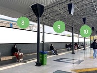 Panel Publicitario Andén 1 A8 - Terminal Estación Central
