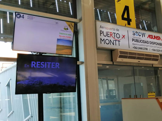 Foto de Circuito de 24 pantallas de TV -  Aeropuerto El Tepual