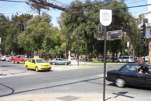 Foto de Indicador de calles, Salinas - Merced, San Felipe