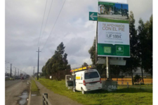 Ruta 160, hacia Concepción, entrada Bosque San Pedro