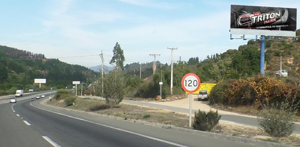 Foto de Ruta 68 Km 84,2 hacia Santiago, Casablanca - Antes de santuario lo Vasquez