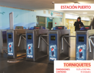 Torniquetes - Estación Puerto