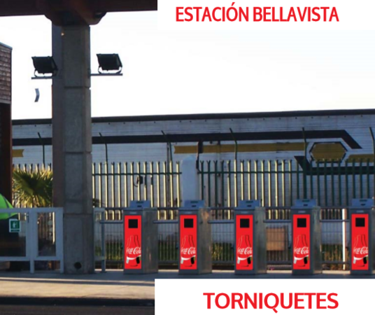 Foto de Torniquetes - Estación Bellavista