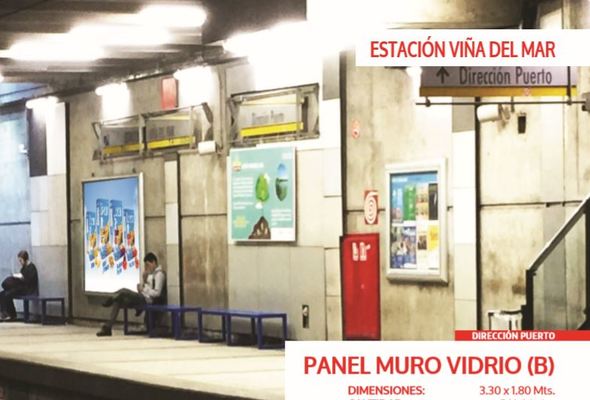 Foto de Panel Muro - Estación Viña del Mar