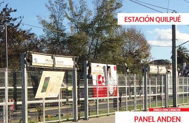 Foto de Panel Anden - Estación Quilpué