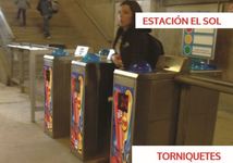 Torniquetes - Estación El Sol