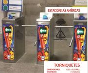 Torniquetes - Estación Las Americas