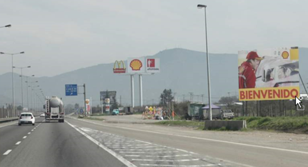 Foto de Ruta 68 hacia Viña, km 11,9